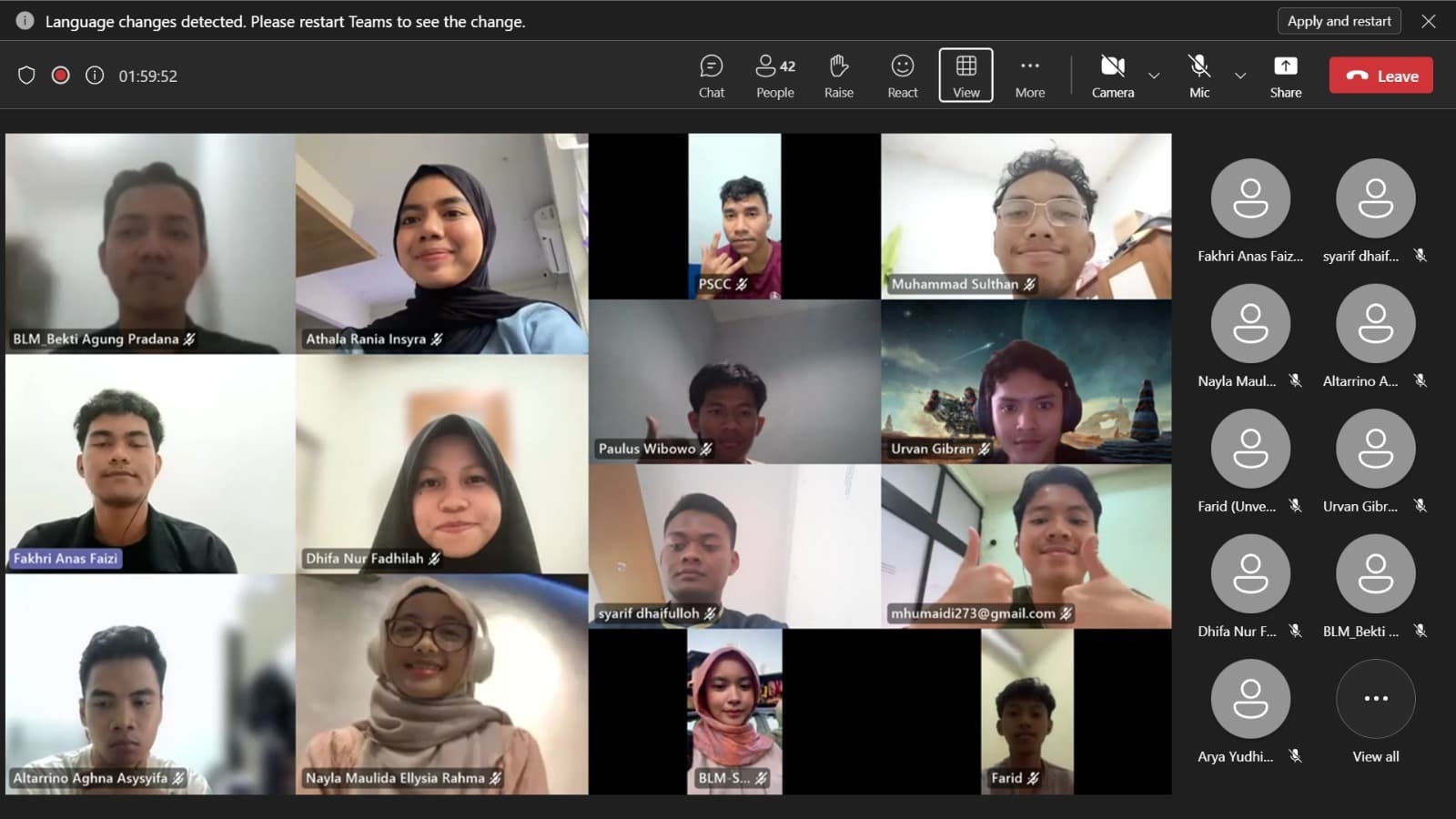 RDP Perubahan Pasal AD Ormawa